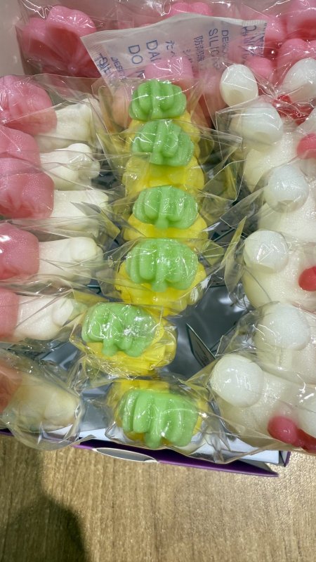 1 حبة مصاص كينج دوم ثلاثي الابعاد خالي من السكر  بصناعة يدوية وزنه 10غم